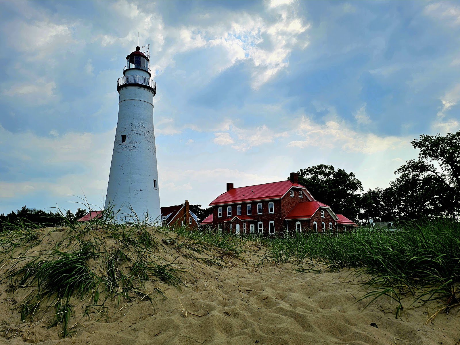 Lighthouse Beach in Port Huron